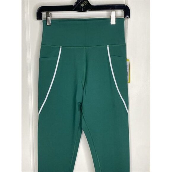 eleven by venus Williams Backspin Midi Tank & 7/8 Legging In Alpine Green Medium - Picture 9 of 12